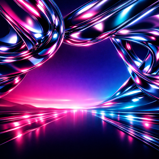 Neon Run — Synthwave playlist cover example by CoverBop