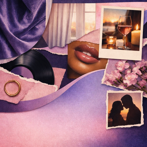 Velvet AM — R&B playlist cover example by CoverBop